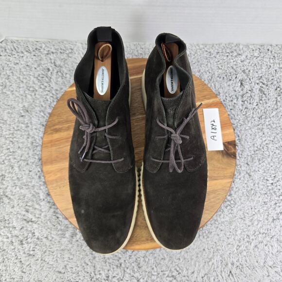 Cole Haan Men 13M Grand Os Gray Suede Casual Lifestyle Daily Lace Up Chukka Boot main image 13